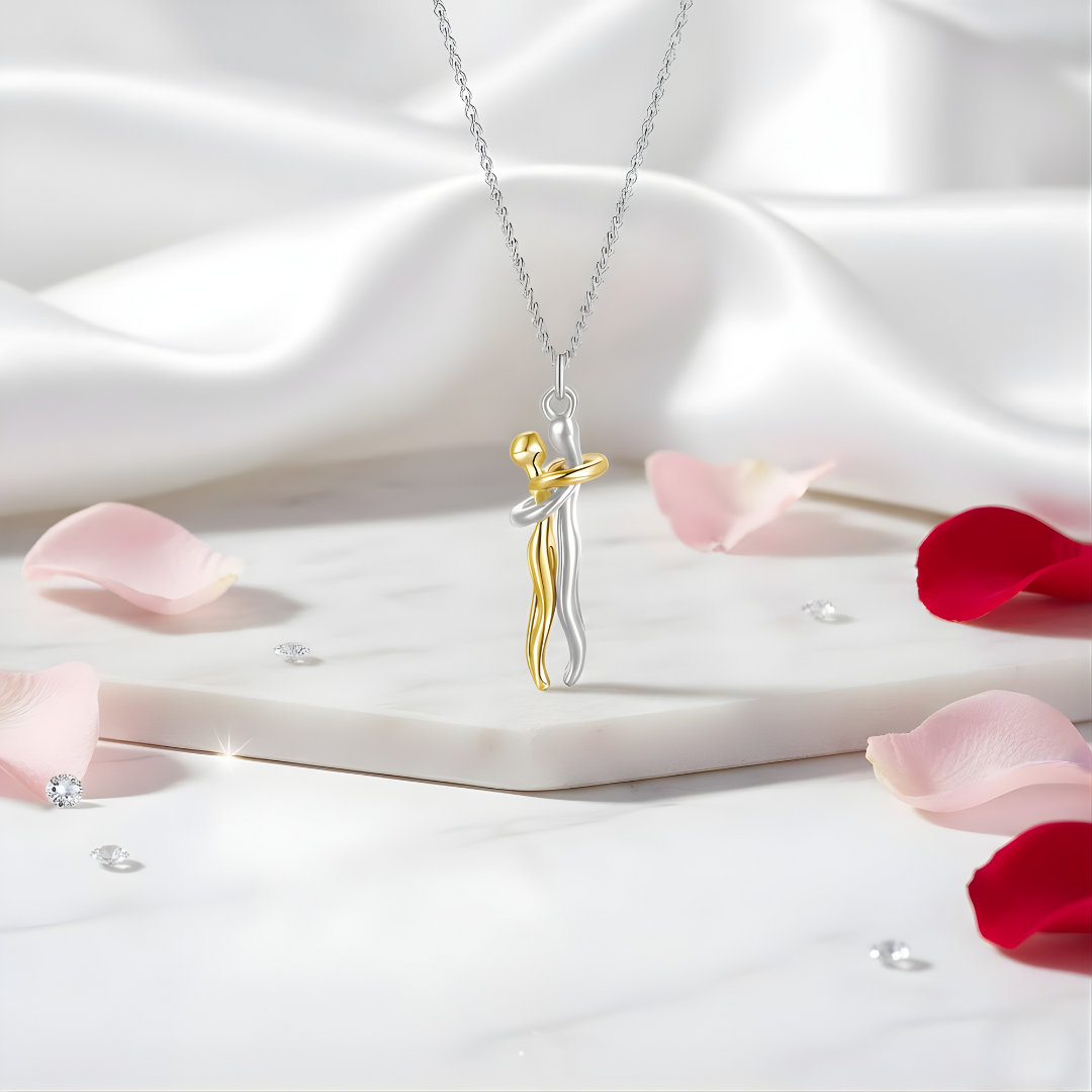 Collar Abrazo Infinito - Dos collares un solo corazón