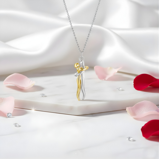 Collar Abrazo Infinito - Dos collares un solo corazón